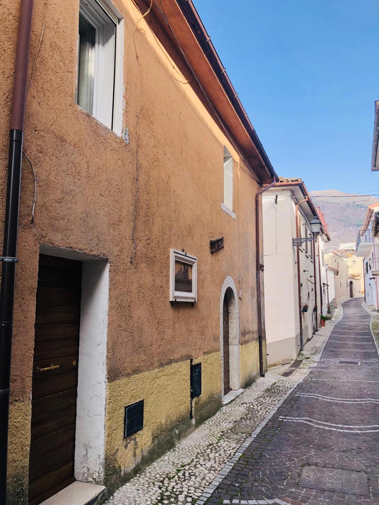 La Casa Del Borgo Lägenhet Campoli Appennino Exteriör bild